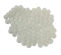 100 Pieces Round Clear Glass Marbles Clear