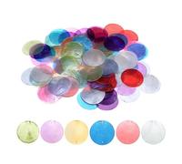 100 Pieces Round Hollow Shells DIY Home Decoration - Natural Shell Pendants for Women Art Students Adults Hobbists Beginners Weddings Parties Home Studio Creative