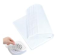 100 Pieces Salon Vacuum Filter Pads Short Term Use Absorbing Sheets for Unguis Art Equipment Maintenance Unguis Collector