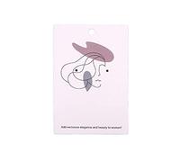 100 Pieces Special Earrings Cards Jewelry Cards Thick European and Design Display Packaging for Diasplay Earring Tag Holder