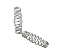 100 Pieces Stainless Steel Fish Hook Spring Bait Feeder Lure Trap Accessories For Freshwater And Saltwater Fishing Tackle Gear Silver Color Small Size(S)