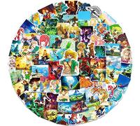 100 Pieces The Legend of Zelda Stickers Vinyl Cartoon Tears of the Kingdom Stickers for Laptop Water Bottles Car Luggage Scrapbook Computer Waterproof Cute Anime Stickers for Children Adults