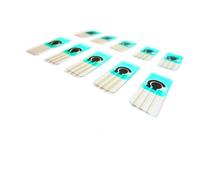 100 Pieces Three-in-One Electrochemical Screen Printed Carbon Electrode Set - Reference, Working, and Auxiliary Electrodes