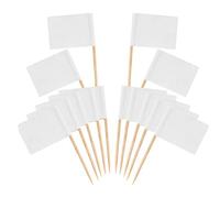 100 Pieces Toothpick Flags Food Labels With Wooden Sticks Cheese Markers Picks For Cupcake Party Decor Cheese Markers Cute