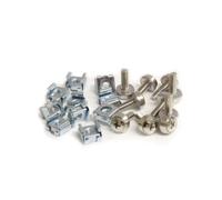 StarTech.com 100 Pkg M5 Mounting Screws and Cage Nuts for Server Rack Cabinet