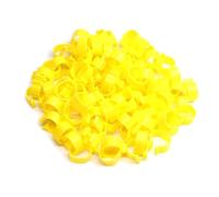 100 Plastic Open Buckle Chicken, Duck, Goose Leg Rings, Inner Diameter 16/18/20/25 mm