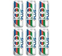 100 Plus Carbonated Isotonic Electrolyte Drink, 325ml (Pack of 6)