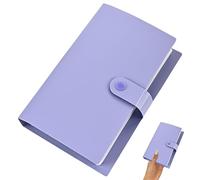 100 Pocket Currency Collection Book 7x3 Inches Portable Blank Banknote & Stamp Storage Album Holder for Collectors