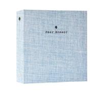 100 Pockets 3 Inch Universal Fit Photo Album Book Binder Compatible With Instax 12 11 9 8 7s 90 70 25 LiPlay LINK Film Name Card Holder Aftermarket Replacement(SKY BLUE)