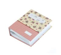 100 Pockets Photo Album Sweet Floral Creative Family Picture Albums Memory Storage Case Holder Home Decor House Decoration For Kid Wedding Family(Red)