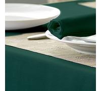 100% Polyester Plain Circular Tablecloths Dark Blue 173cm