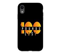100 Pounds Lost Weight Loss Motivation Achievement Case for iPhone XR