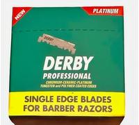 100 Premium Quality Derby Professional Single Sided Razor Blades
