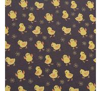 100% Premium Quilting Cotton Fabric, EggTastic Easter Collection DIY Supplies, for Crafting Quilting Sewing Patchwork, 44" Wide (111cm) Full Meter (Tweety Floral Easter)