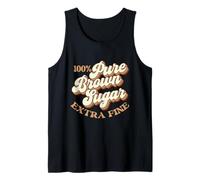 100% Pure Brown Sugar - Black History Month African Roots Tank Top