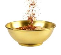 100% Pure Copper Hammered Mixing Bowl, Handmade Vintage Heavy Duty Salad Serving, Solid Copper Kitchen Decor for Egg Beating, Multipurpose Antique Style Bowl, Gift for Cooks