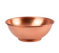 100% Pure Copper Hammered Mixing Bowl, Handmade Vintage Heavy Duty Salad Serving, Solid Copper Kitchen Decor for Egg Beating, Multipurpose Antique Style Bowl, Gift for Cooks