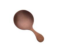 100% Pure Copper Teaspoon,3.54 -Inch Forging Retro Large Tea Spoons, Suitable for Tea, Coffee Beans, Spices, Sugar, Pure Copper Tea Set Accessories