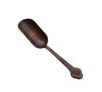 100% Pure Copper Teaspoon, 6.1 -Inch Forging Retro Tea Spoons, Suitable for Tea, Coffee Beans, Spices, Sugar, Pure Copper Tea Sets (1)