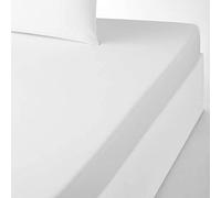 100% Pure Cotton Extra Deep Fitted Sheet Hotel Quality - 40cm Deep Fitted Skirt | Small Double - 4FT