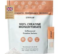 100% Pure Lab Tested Creatine Monohydrate Powder | 30x5g Travel Sachets | Ultra-Fine Micronised | Unflavoured | Supports Muscle Growth, Strength, Recovery & Performance, Cognition | for Men & Women