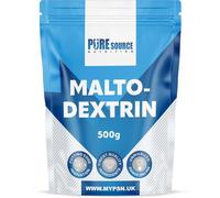 100% Pure Maltodextrin Fast Release Carbohydrate Powder, Energy Supplement, Quick Fuel Carb Source, Intra & Post Workout Recovery Carbs Powder (500g)