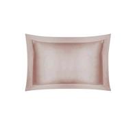 100% Pure Mulberry Silk 26 Momme Charmeuse Silk Pillowcase Oxford Border With Cotton underside stop Slipping to fit 50cm x 75cm plus Frill- 1pc Hypoallergenic- RRP £45 (Vintage Pink)
