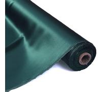 100% Pure Mulberry Silk Fabric 114cm Width 16m/m Charmeuse Stain Silk by 1 metre for Pajamas,Shirt or DIY Crafts(Grass Green)