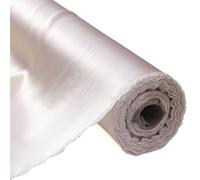 100% Pure Mulberry Silk Fabric 114cm Width 16m/m Charmeuse Stain Silk by 1 metre for Pajamas,Shirt or DIY Crafts(Light Champagne)