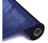100% Pure Mulberry Silk Fabric 114cm Width 16m/m Charmeuse Stain Silk by 1 metre for Pajamas,Shirt or DIY Crafts(Dark Navyblue)