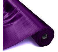 100% Pure Mulberry Silk Fabric 114cm Width 16m/m Charmeuse Stain Silk by 1 metre for Pajamas,Shirt or DIY Crafts(Grape Purple)