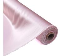 100% Pure Mulberry Silk Fabric 114cm Width 16m/m Charmeuse Stain Silk by 5 metre for Pajamas,Shirt or DIY Crafts(Blush)