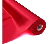 100% Pure Mulberry Silk Fabric 114cm Width 16m/m Charmeuse Stain Silk by 5 metre for Pajamas,Shirt or DIY Crafts(Rose Red)