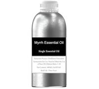 100% Pure Myrrh Essential Oil for Aromatherapy, Diffusers, Skin Hair Care, Candle Soap Making, Therapeutic Grade Organic Myrrh Oil, Natural Fragrance Oil for Relaxation, Stress Relief, Wellness(500ml)