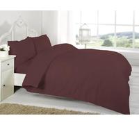 100% Pure Natural 200 Thread Count Egyptian Cotton FLAT Sheets Hypoallergenic Ultra Soft Breathable Hotel Quality Flat Bed Sheet (Chocolate, Single)