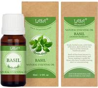 100% Pure Natural Basil Essential Oil Special Feature Scented Fragrance Oil for Diffusers and Room Freshening- Pack of 1, (10 ML)