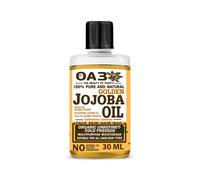 100% Pure Organic Jojoba Oil Cold Pressed - Natural Face, Skin, Hair & Nail Oil - Dandruff & Scalp Treatment -30ml