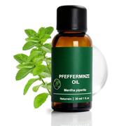 100% Pure Peppermint Essential Oil - Natural Herbal Oil for Diffuser, Aromatherapy, Skin, Hair Care, SPA, DIY, Soap Making & Cleaning | Refreshing Scent (1Pc)