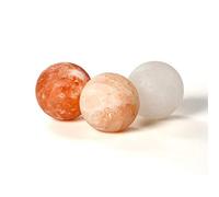 100% Pure Pink Himalayan Rock Salt | SOAP BAR | HOT Massage Ball Stones | Bath Exfoliate Detox Deodorant (6)