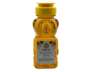 100% Pure Raw British Honey 227g Bear Bottle - Unpasteurised, Natural & Lightly Filtered - Small Batch from Gloucestershire & the Cotswolds - Ideal for Toast, Tea, or Gifting - Bountiful Bees