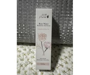 100% Pure Rose Water Hyaluronic Acid Soothing Serum 30ml New and Boxed
