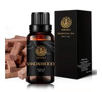 100% Pure Sandalwood Essential Oil for Diffuser, Aromatherapy Sandalwood Oil for Humidifier, 30ml Pure Essential Oil Sandalwood for Home, 1oz Aromatherapy Sandalwood Essential Oil for Massage