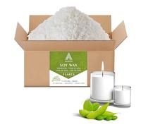 100% Pure Soy Wax 5KG Natural SOYA Container Wax Flakes for Candle Making, Wax Melts - Biodegradable, eco-Friendly Wax