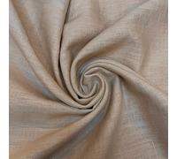 100% Pure Washed Linen Flax Fabric 45 Colours 135cm Wide 240gsm Per Metre (5406 Flax) (Fat - Quarter)