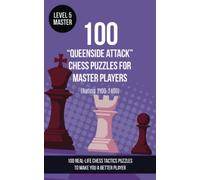 100 “Queenside Attack” Chess Puzzles for Master Players (Rating 2100-2400): 100 real-life chess tactics puzzles to make you a better player