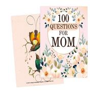 100 Questions Every Mother Should Ask | Diary and Memory Book for Mothers with 100 Personal Questions - High-Quality Gift for Women Daughters Birthdays Christmas with Timeless D