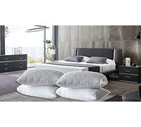 100% Quilted Waterproof Pillow Protector 4pk Topper, Hypoallergenic Super Soft -Breathable and Noiseless Pillow Cover Support size 50x75cm Zipper Pillow Quite & Dust Mite Proof (4Pcs')