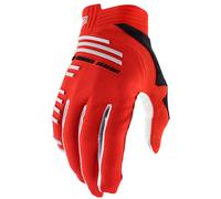 100% R-Core Long Finger MTB Cycling Gloves Racer Red