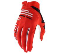 100% R-Core Long Finger MTB Cycling Gloves Racer Red