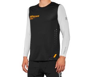 100% R-Core Concept Bicycle Jersey, black-grey, size XL for Men